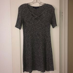 Grey Dress Cotton Material
